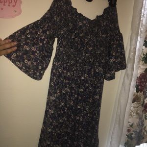 Boho off shoulder summer dress